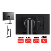 Monitor LG UltraFine™ 4K HDR entradas